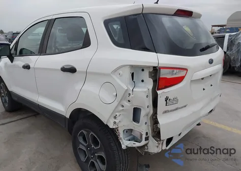 2019 Ford Ecosport S from USA, damaged, VIN MAJ3S2FE0KC272495